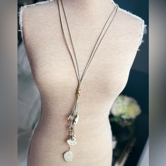 Faux stone Necklace - Picture 1 of 5